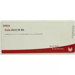CUTIS feti GL D 4 ampolas, 10X1 ml