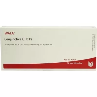 CONJUNCTIVA GL D 15 ampolas, 10X1 ml