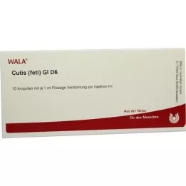 CUTIS feti GL D 6 ampolas, 10X1 ml