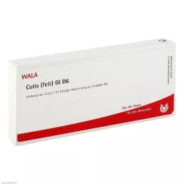 CUTIS feti GL D 6 ampolas, 10X1 ml