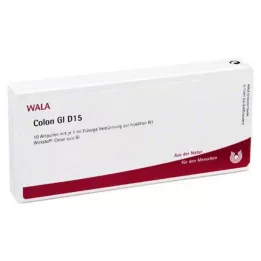 COLON GL D 15 ampolas, 10X1 ml