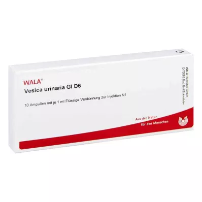VESICA URINARIA GL D 6 ampolas, 10X1 ml VESICA URINARIA GL D 6 ampolas, 10X1 ml