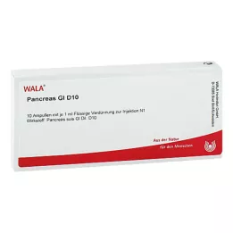 PANCREAS GL D 10 ampolas, 10X1 ml