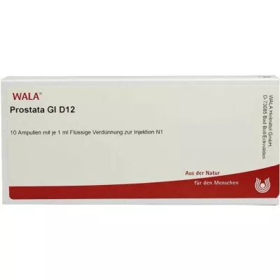 PROSTATA GL D 12 ampolas, 10X1 ml PROSTATA GL D 12 ampolas, 10X1 ml