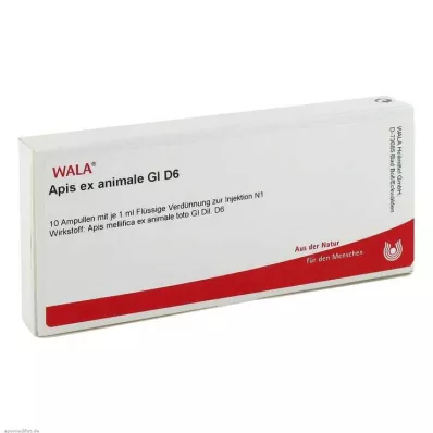 APIS EX animale GL D 6 ampolas, 10X1 ml