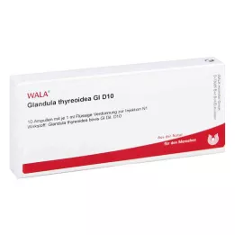 GLANDULA THYREOIDEA GL D 10 ampolas, 10X1 ml