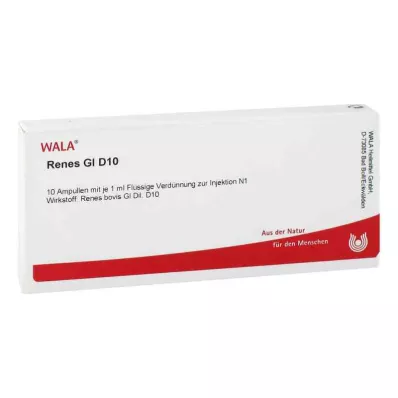 RENES GL D 10 ampolas, 10X1 ml RENES GL D 10 ampolas, 10X1 ml