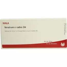 VERATRUM E radice D 4 ampolas, 10X1 ml