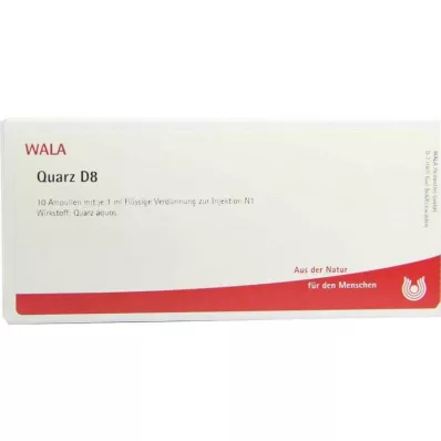 QUARZ D 8 ampolas, 10X1 ml QUARZ D 8 ampolas, 10X1 ml