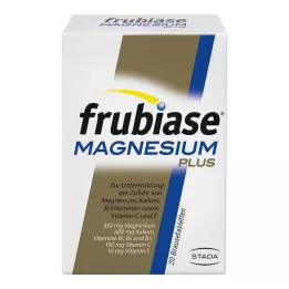 FRUBIASE MAGNESIUM Comprimidos efervescentes Plus, 20 unidades