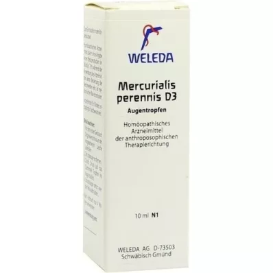 MERCURIALIS PERENNIS D 3 colírios, 10 ml
