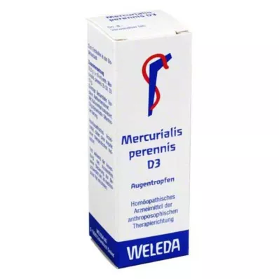 MERCURIALIS PERENNIS D 3 colírios, 10 ml