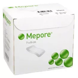 MEPORE Pensos para feridas estéreis 7x8 cm, 55 pcs