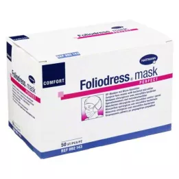 FOLIODRESS máscara Comfort verde perfeito OP-máscaras, 50 unid