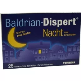 BALDRIAN DISPERT Comprimidos para adormecer à noite, 25 unidades