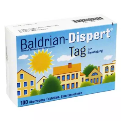 BALDRIAN DISPERT Comprimidos revestidos de dia, 100 unidades