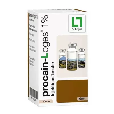 PROCAIN-Frasco para injectáveis Loges 1%, 100 ml