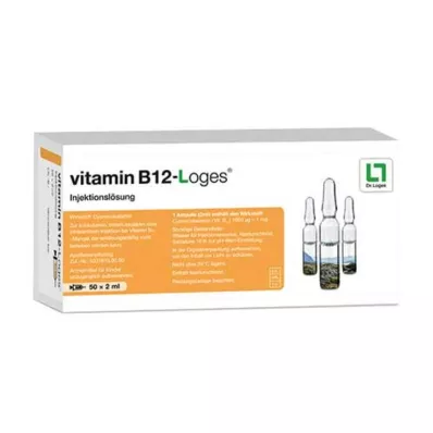 VITAMIN B12-LOGES Solução injetável em ampolas, 50X2 ml VITAMIN B12-LOGES Solução injetável em ampolas, 50X2 ml
