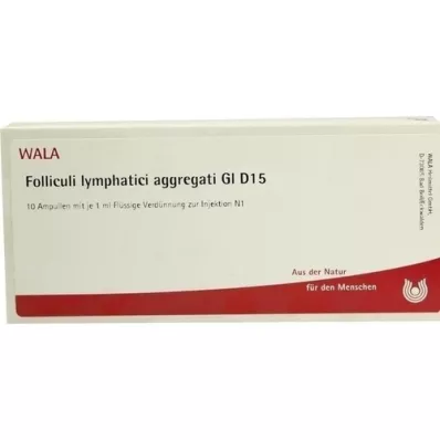 FOLLICULI LYMPHATICI aggregati GL D 15 ampolas, 10X1 ml