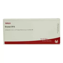 GRANAT D 15 ampolas, 10X1 ml