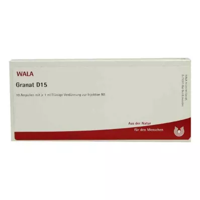 GRANAT D 15 ampolas, 10X1 ml