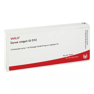 GYRUS cinguli GL D 12 ampolas, 10X1 ml GYRUS cinguli GL D 12 ampolas, 10X1 ml