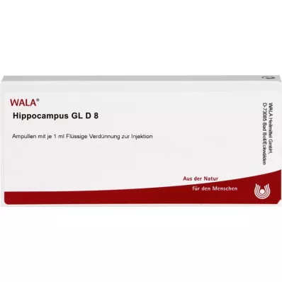 HIPPOCAMPUS GL D 8 ampolas, 10X1 ml