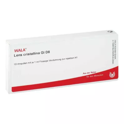 LENS CRISTALLINA GL D 8 ampolas, 10X1 ml