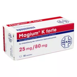 MAGIUM K forte comprimidos, 50 unid