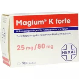 MAGIUM K forte comprimidos, 100 unid