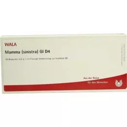 MAMMA SINISTRA GL D 4 ampolas, 10X1 ml