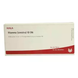 MAMMA SINISTRA GL D 6 ampolas, 10X1 ml