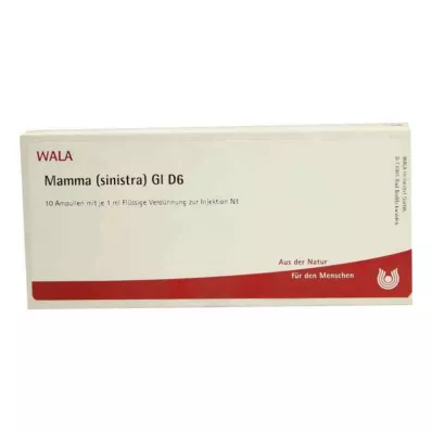 MAMMA SINISTRA GL D 6 ampolas, 10X1 ml MAMMA SINISTRA GL D 6 ampolas, 10X1 ml