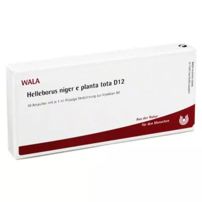 HELLEBORUS NIGER e planta tota D 12 ampolas, 10X1 ml