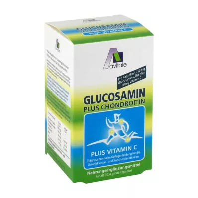 GLUCOSAMIN Cápsulas de 750 mg+Condroitina 100 mg, 90 unid