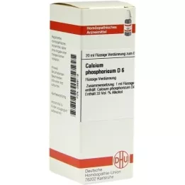 CALCIUM PHOSPHORICUM Diluição D 6, 20 ml