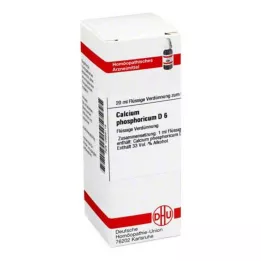 CALCIUM PHOSPHORICUM Diluição D 6, 20 ml