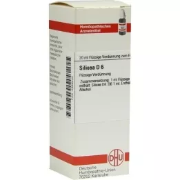 SILICEA Diluição D 6, 20 ml