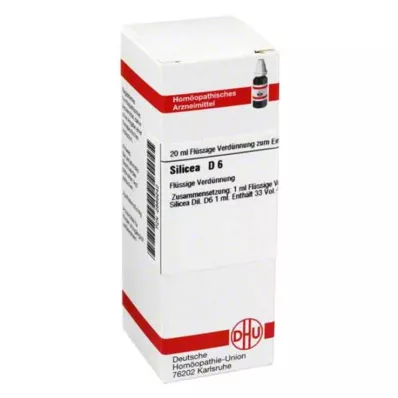 SILICEA Diluição D 6, 20 ml