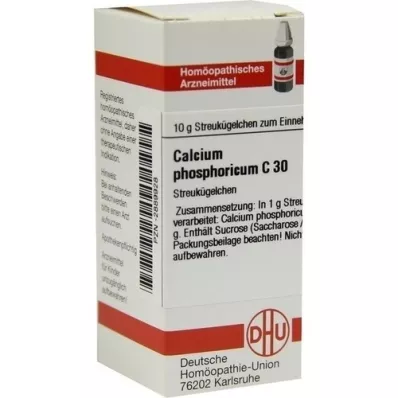 CALCIUM PHOSPHORICUM C 30 glóbulos, 10 g