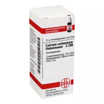 CALCIUM CARBONICUM Hahnemanni C 200 glóbulos, 10 g CALCIUM CARBONICUM Hahnemanni C 200 glóbulos, 10 g