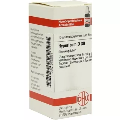 HYPERICUM D 30 glóbulos, 10 g