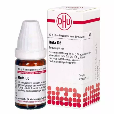 RUTA D 6 glóbulos, 10 g RUTA D 6 glóbulos, 10 g