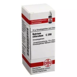 NATRIUM CHLORATUM C 200 glóbulos, 10 g