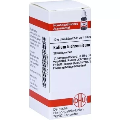 KALIUM BICHROMICUM D 12 glóbulos, 10 g