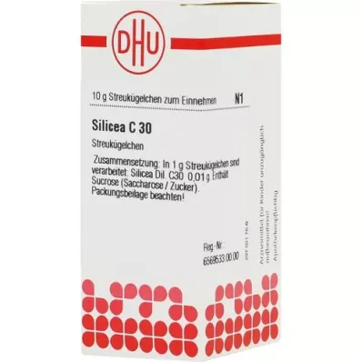 SILICEA C 30 glóbulos, 10 g