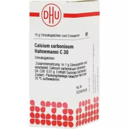 CALCIUM CARBONICUM Hahnemanni C 30 glóbulos, 10 g