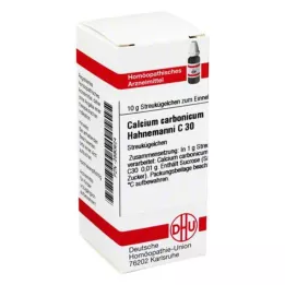 CALCIUM CARBONICUM Hahnemanni C 30 glóbulos, 10 g