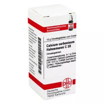 CALCIUM CARBONICUM Hahnemanni C 30 glóbulos, 10 g