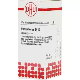 PHOSPHORUS D 12 glóbulos, 10 g